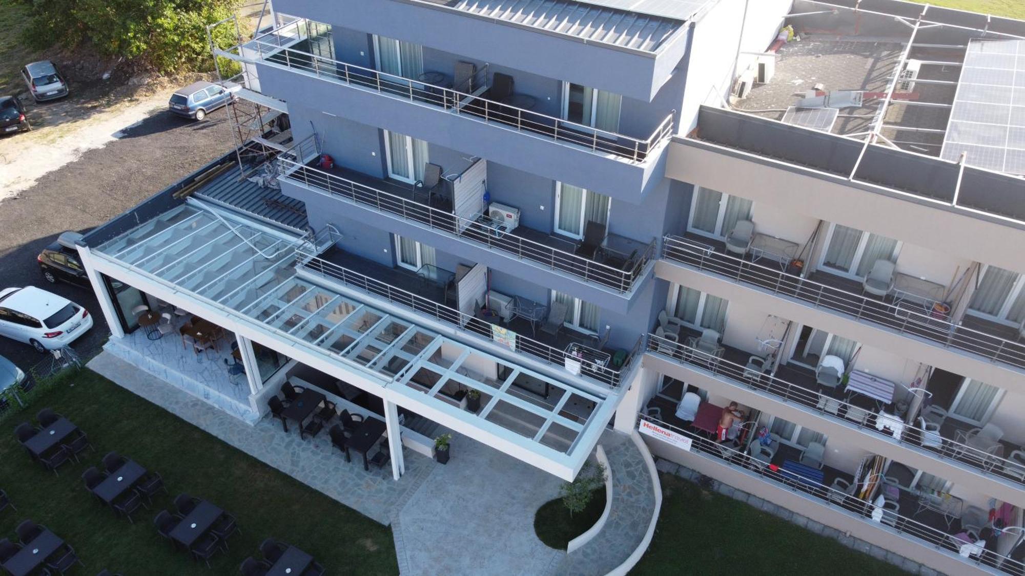 Aegean Blue Apartments & Suites Leptokaryá Luaran gambar