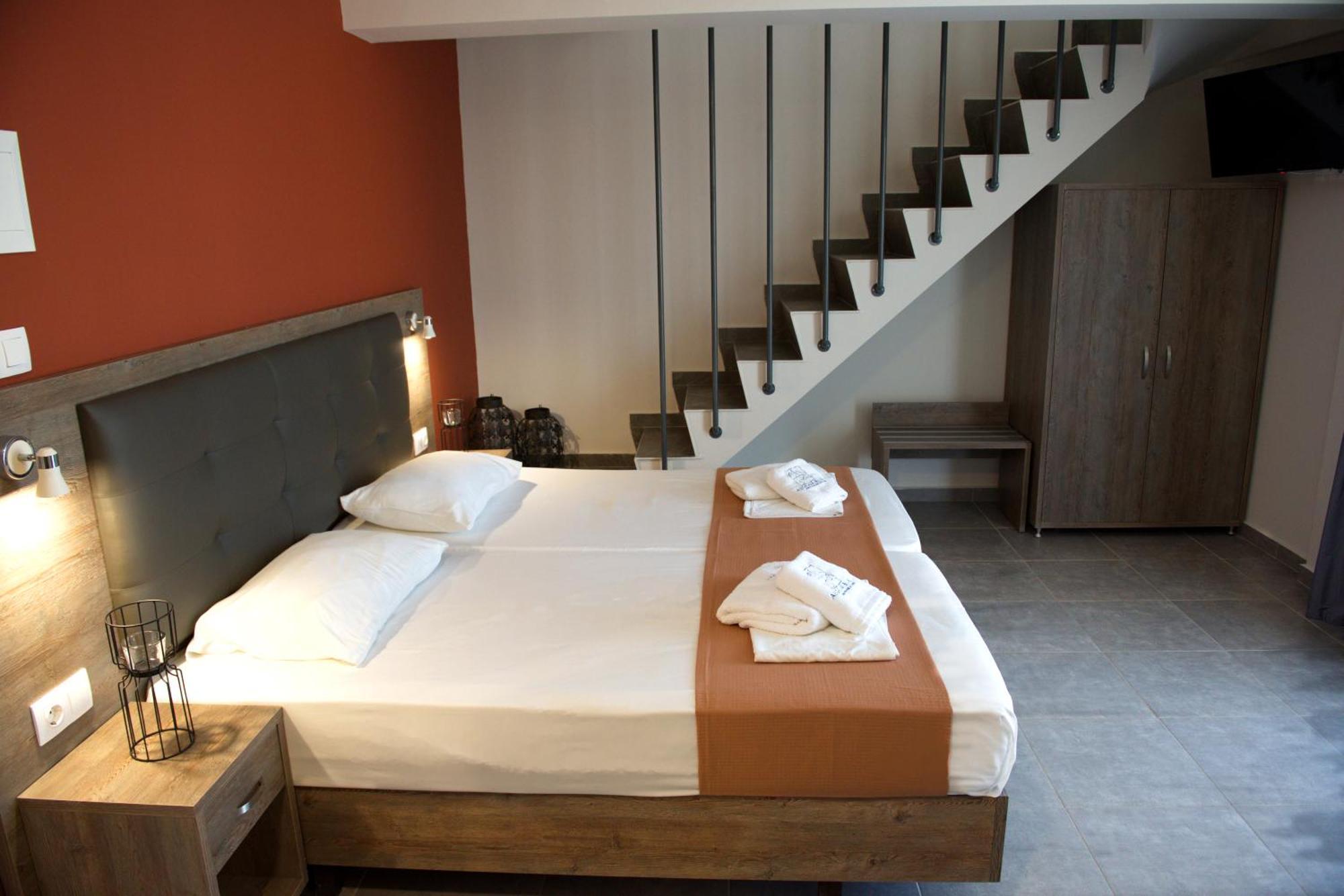 Aegean Blue Apartments & Suites Leptokaryá Luaran gambar