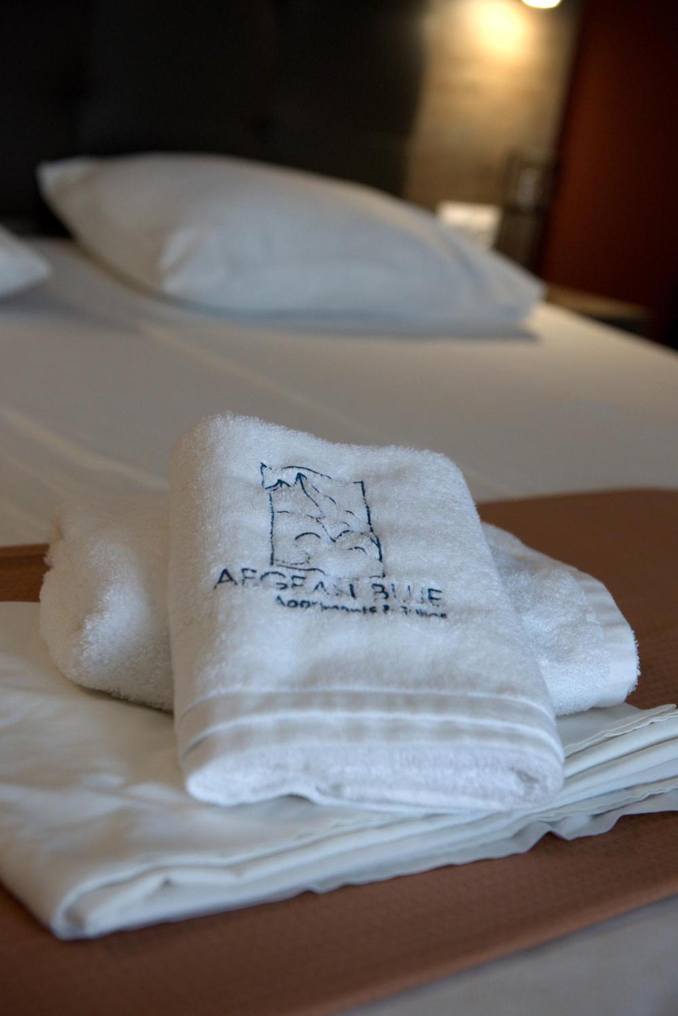 Aegean Blue Apartments & Suites Leptokaryá Luaran gambar