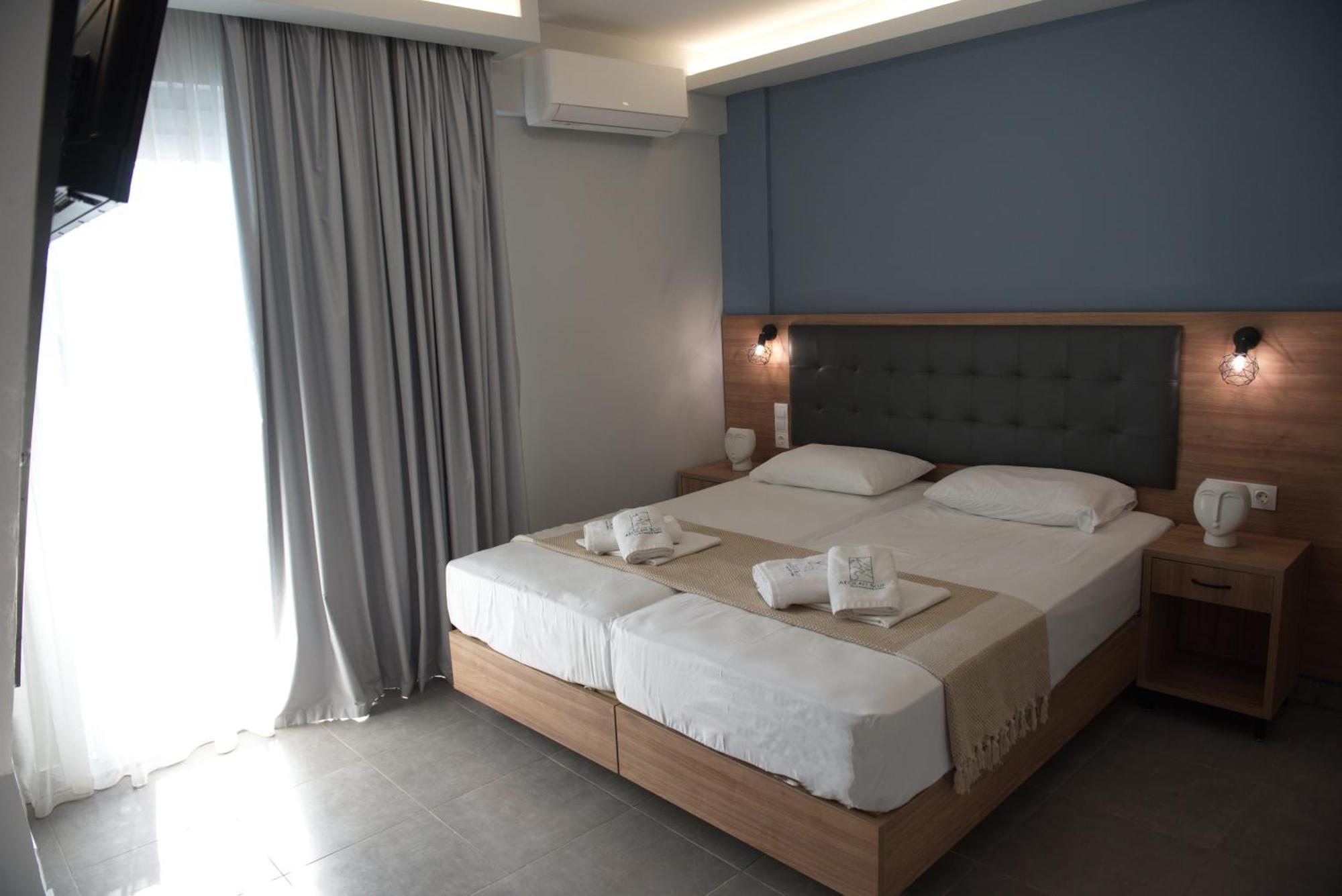 Aegean Blue Apartments & Suites Leptokaryá Luaran gambar