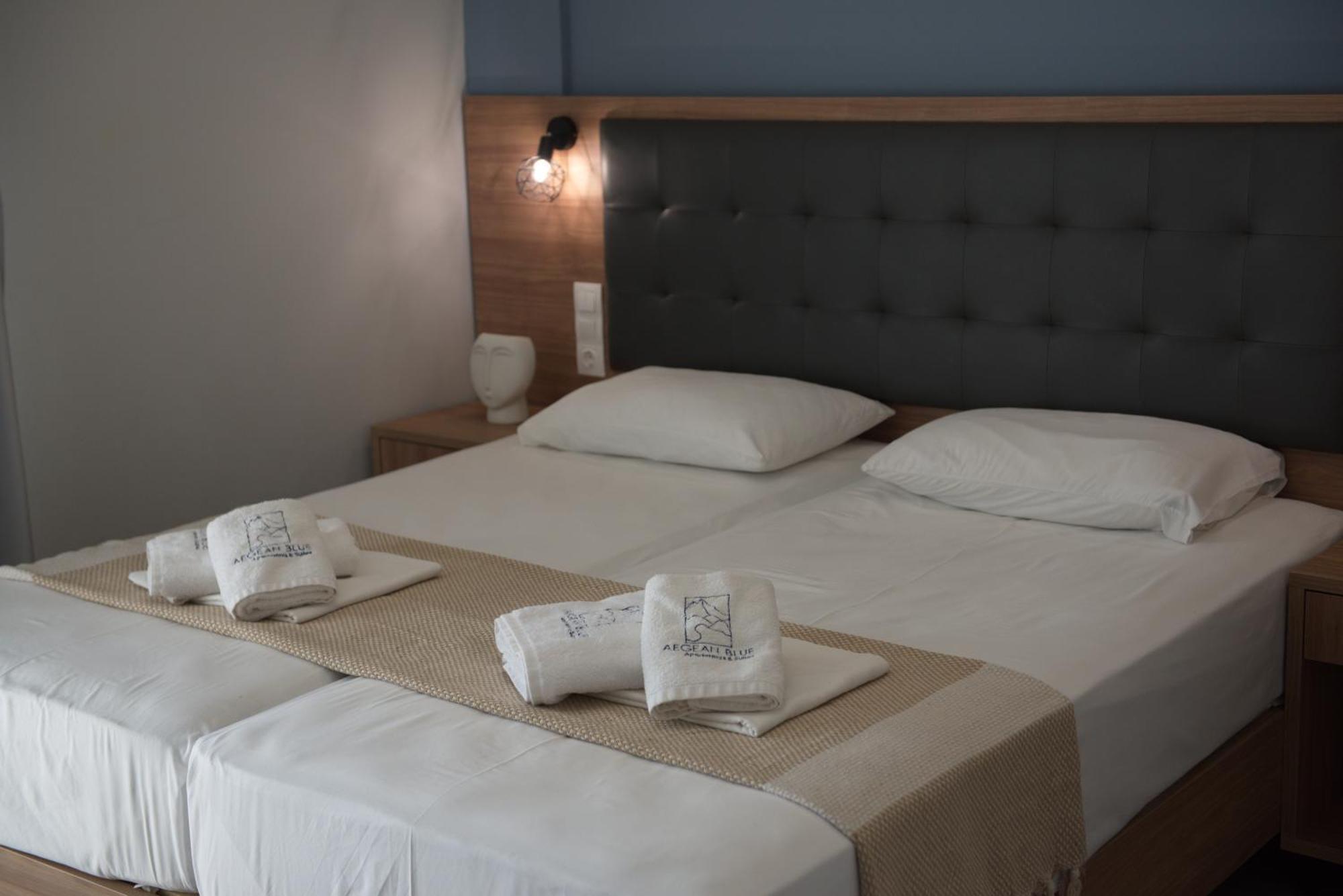 Aegean Blue Apartments & Suites Leptokaryá Luaran gambar