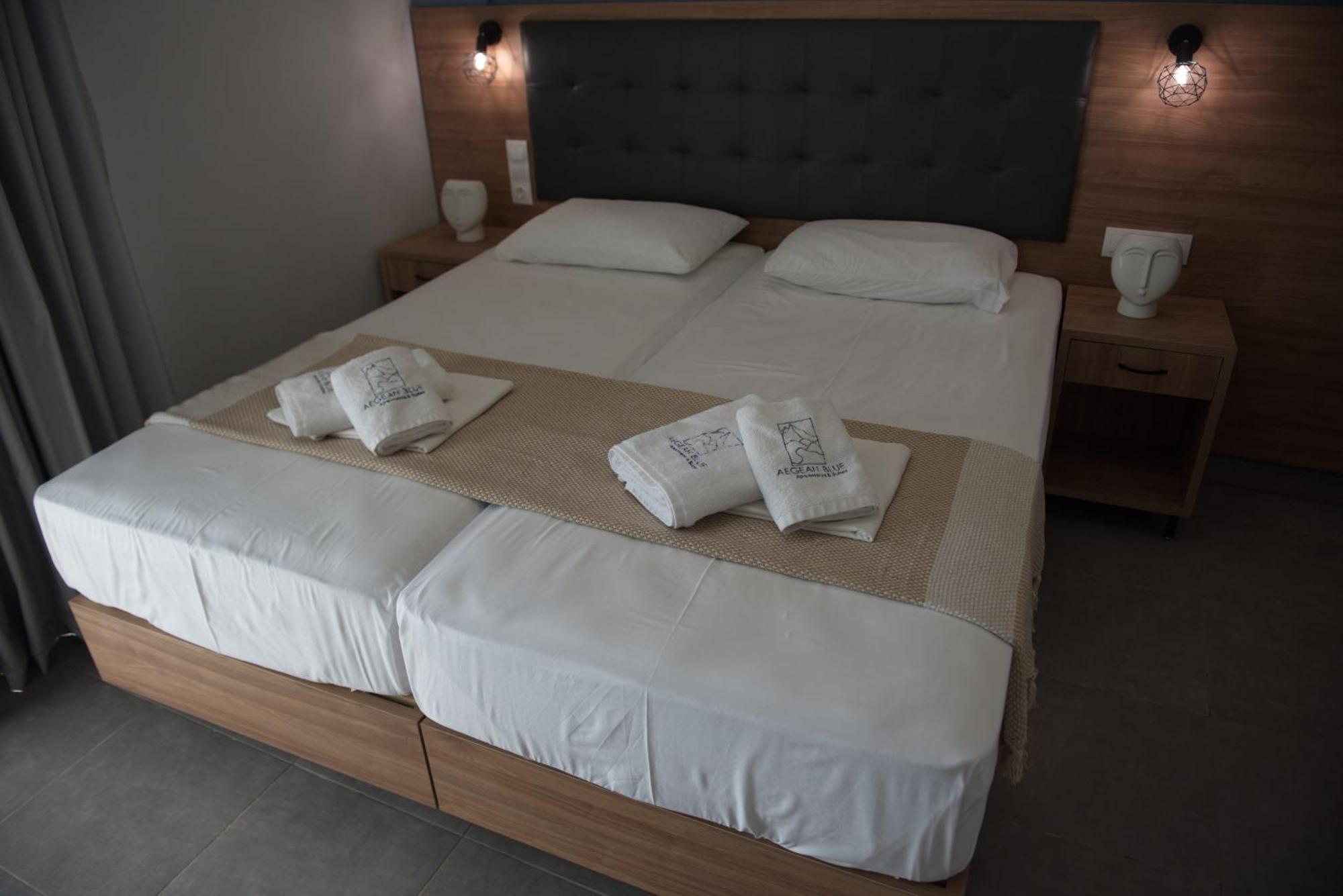 Aegean Blue Apartments & Suites Leptokaryá Luaran gambar