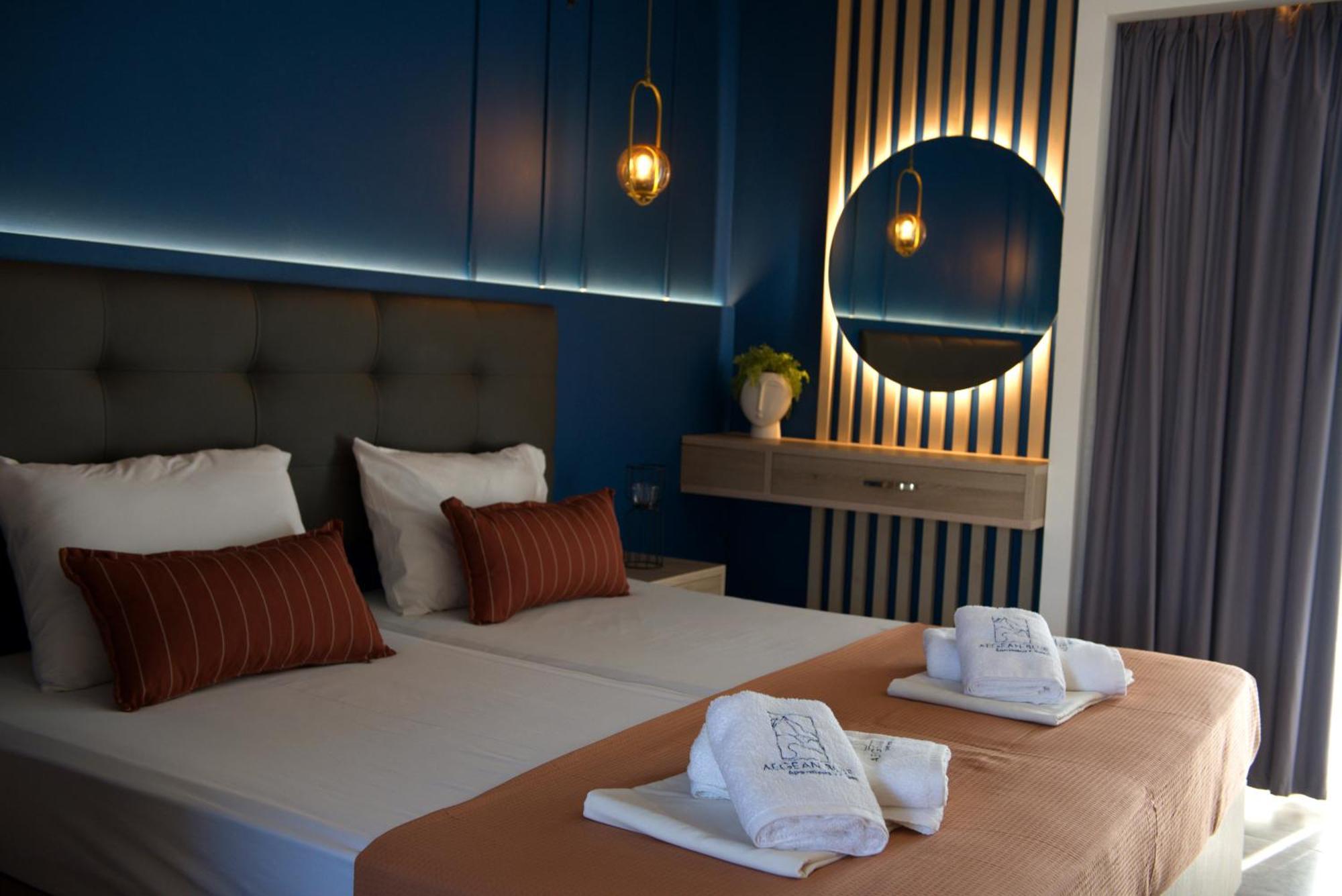 Aegean Blue Apartments & Suites Leptokaryá Luaran gambar
