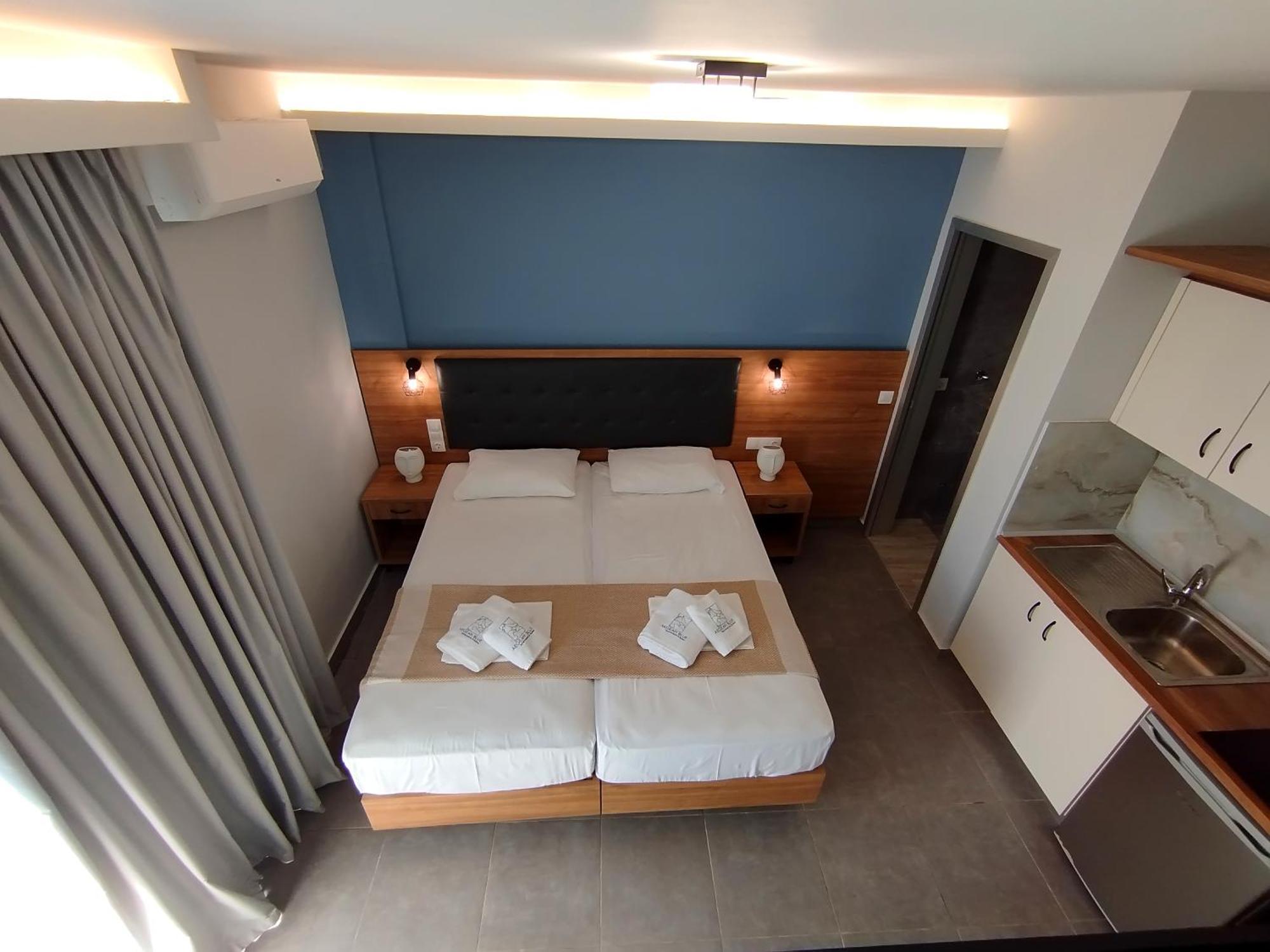 Aegean Blue Apartments & Suites Leptokaryá Luaran gambar