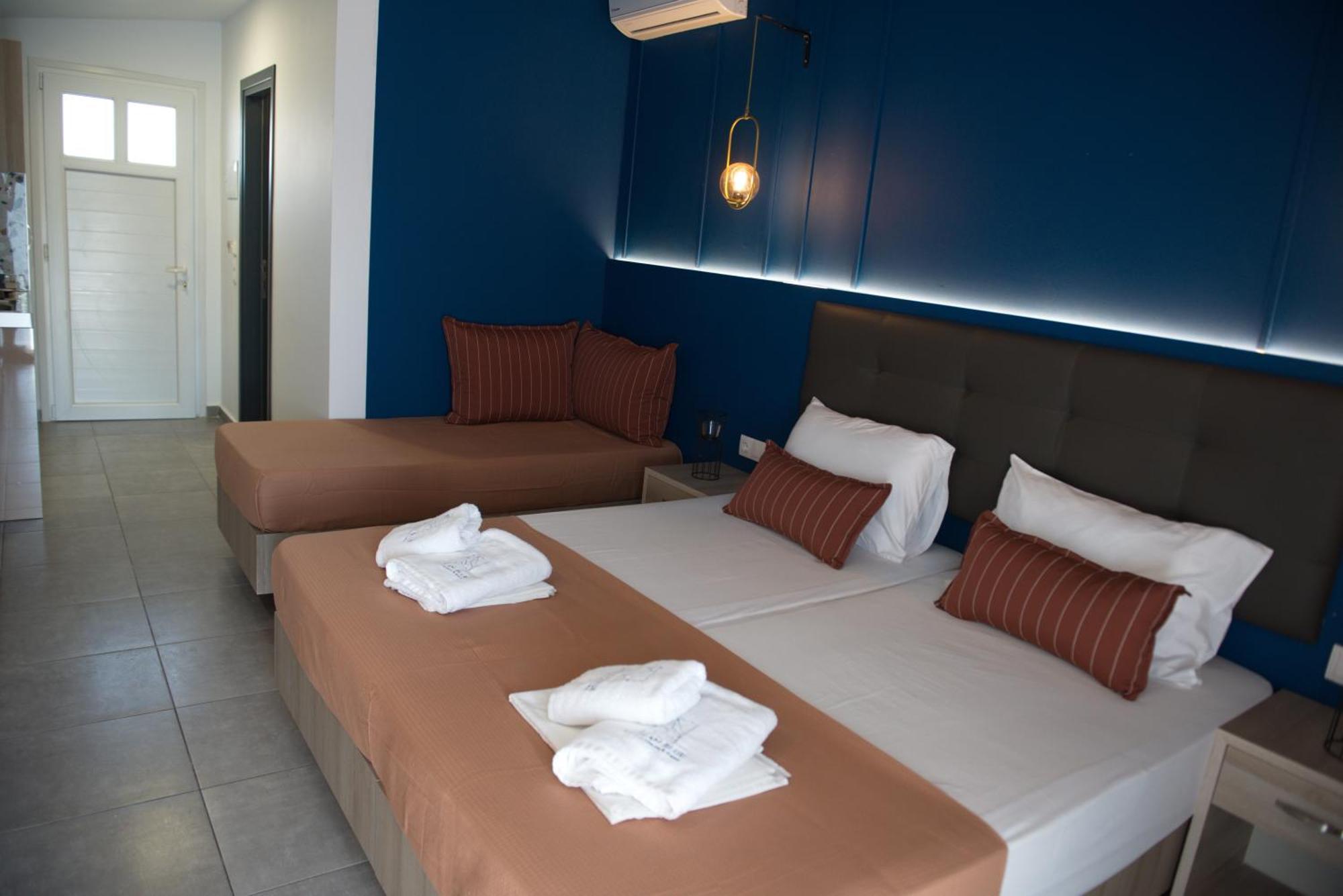 Aegean Blue Apartments & Suites Leptokaryá Luaran gambar