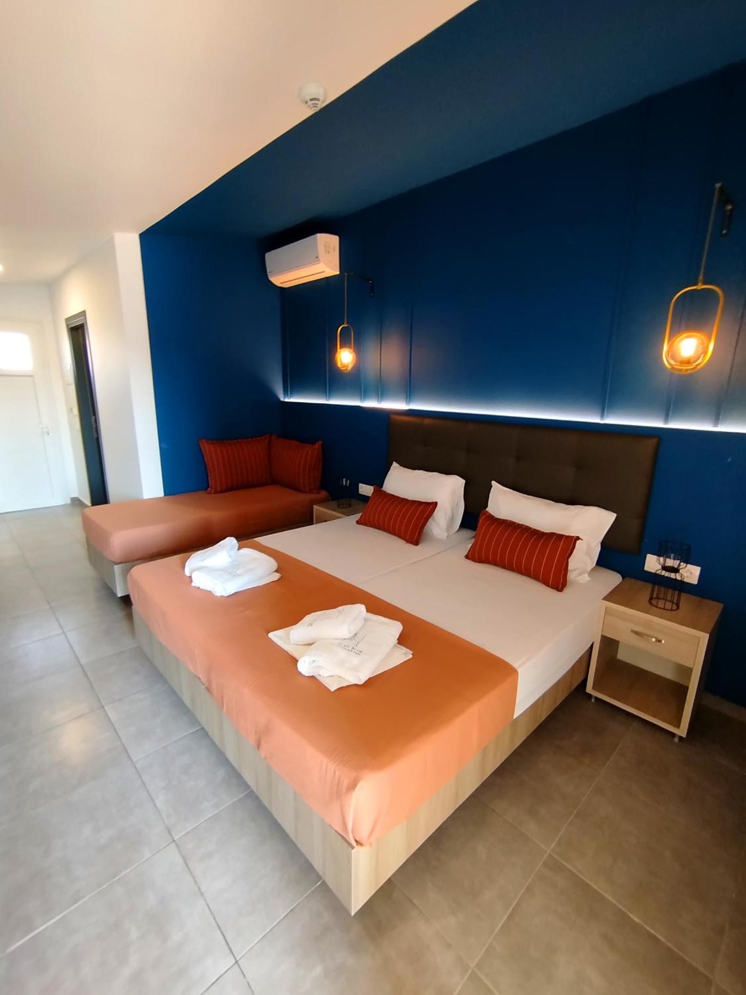 Aegean Blue Apartments & Suites Leptokaryá Luaran gambar