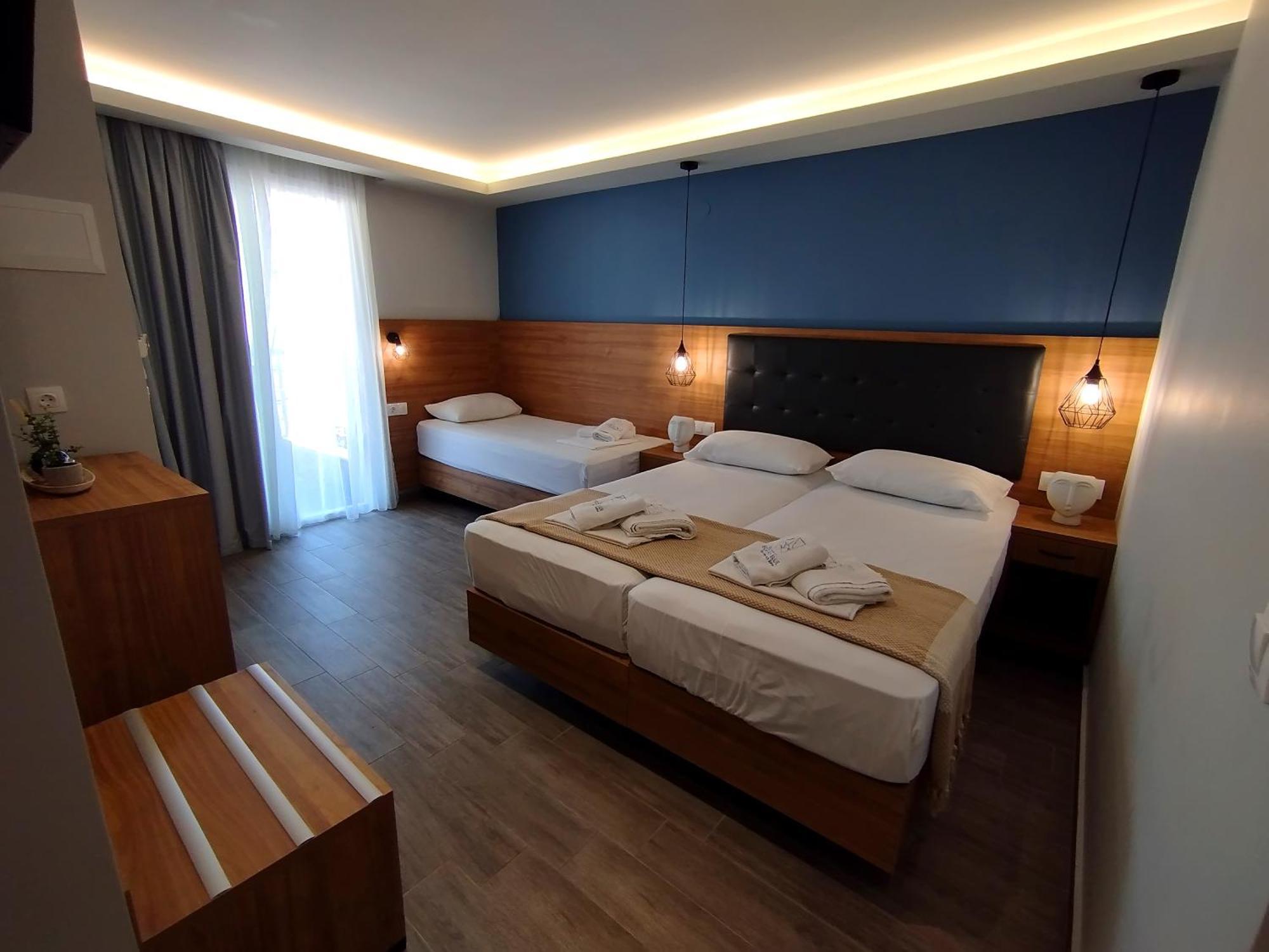 Aegean Blue Apartments & Suites Leptokaryá Luaran gambar