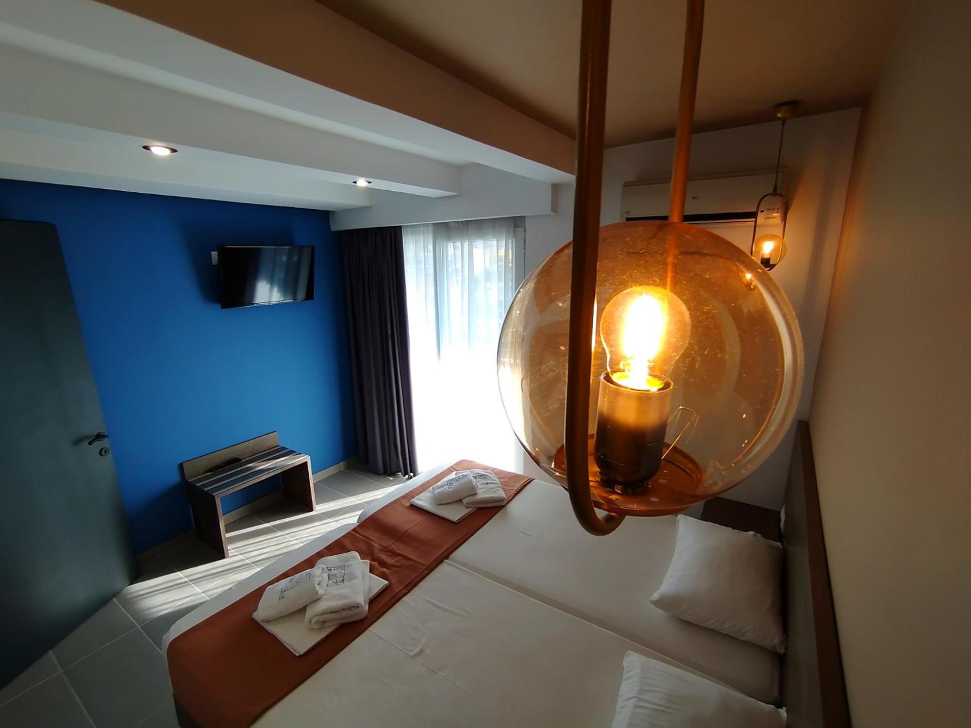 Aegean Blue Apartments & Suites Leptokaryá Luaran gambar