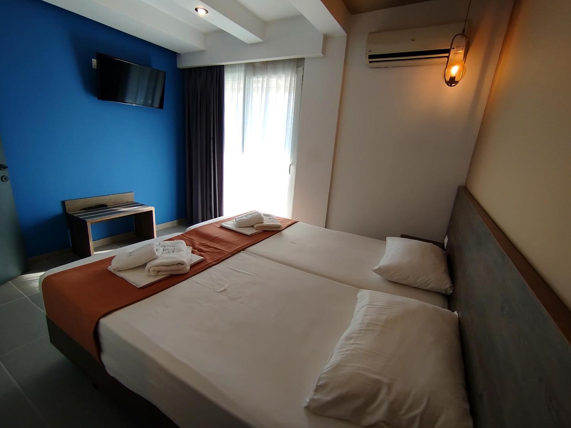 Aegean Blue Apartments & Suites Leptokaryá Luaran gambar