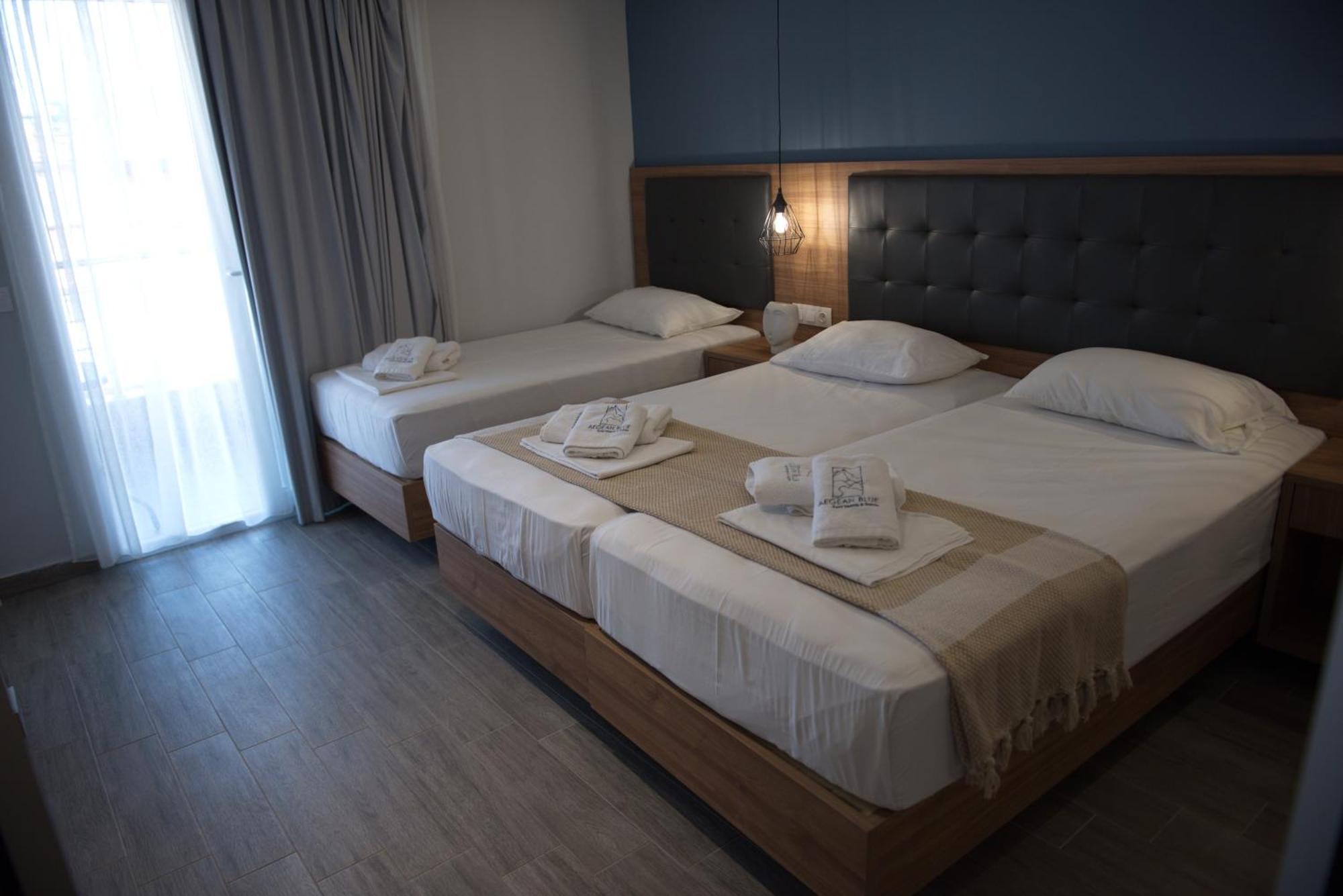 Aegean Blue Apartments & Suites Leptokaryá Luaran gambar