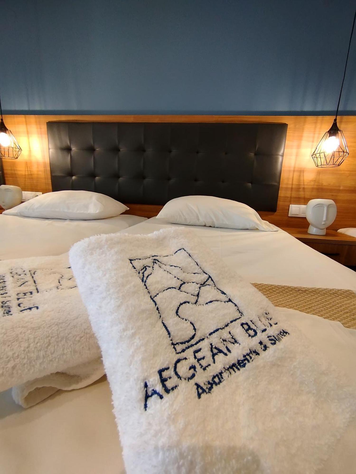 Aegean Blue Apartments & Suites Leptokaryá Bilik gambar
